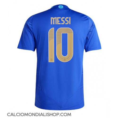 Maglie da calcio Argentina Lionel Messi #10 Seconda Maglia Copa America 2024 Manica Corta